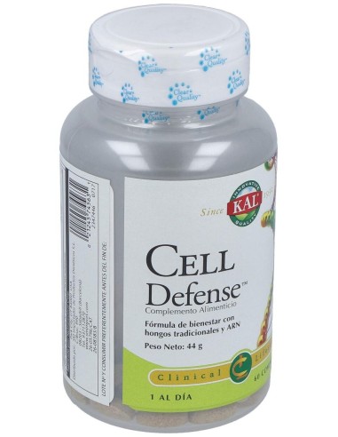 Cell Defense Solaray 60 Comp. | Protección Celular Natural