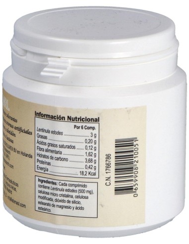 Shiitake-Mrl 90 Comprimidos de Atena