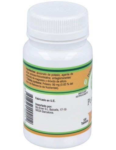 Potasio 99Mg. 100Comp. de Nutri-Force