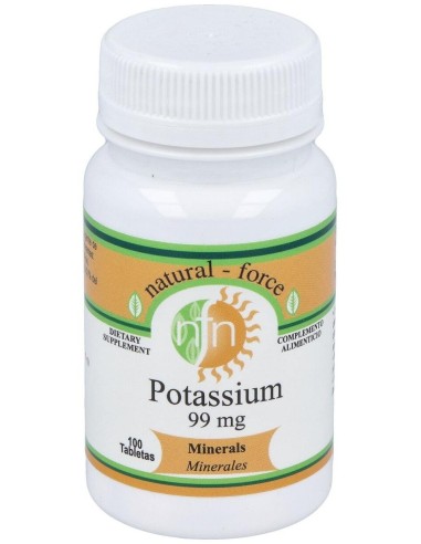Potasio 99Mg. 100Comp. de Nutri-Force