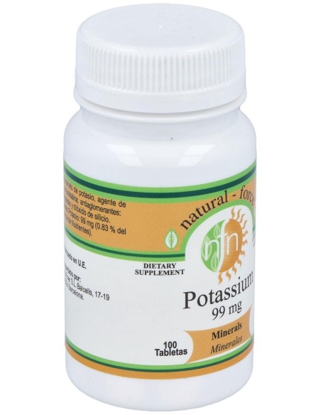 Potasio 99Mg. 100Comp. de Nutri-Force