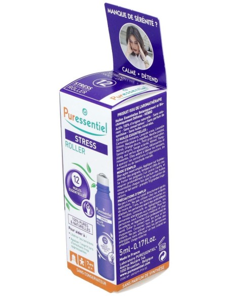 Roller Sos Relax Puressentiel 12 Aceites Esenciales 5ml