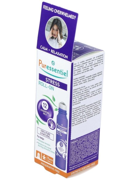 Roller Sos Relax Puressentiel 12 Aceites Esenciales 5ml