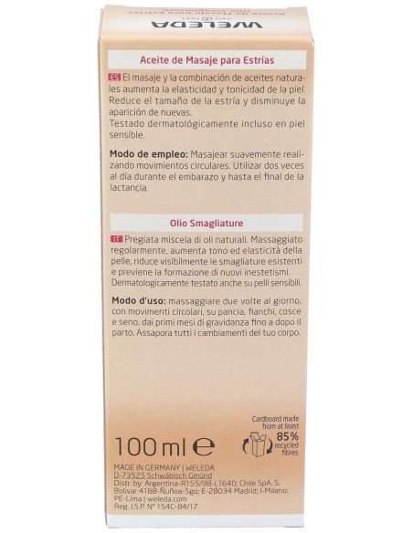 Aceite Para Masaje Antiestrias 100Ml. de Weleda