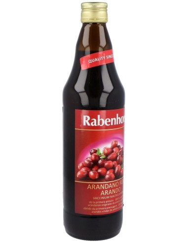 Zumo Arandano Rojo Americano 750Ml. de Rabenhorst
