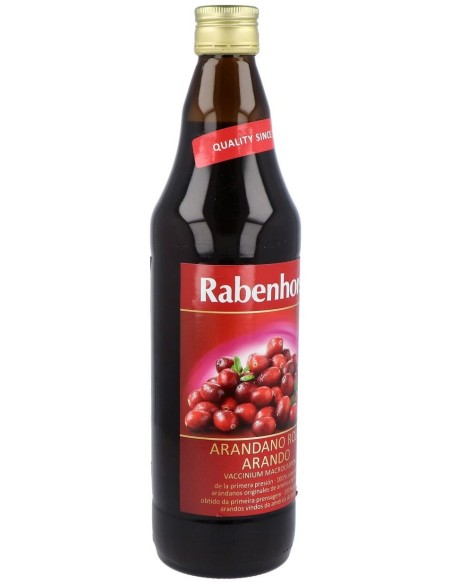 Zumo Arandano Rojo Americano 750Ml. de Rabenhorst