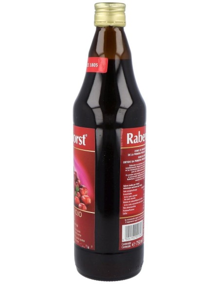 Zumo Arandano Rojo Americano 750Ml. de Rabenhorst