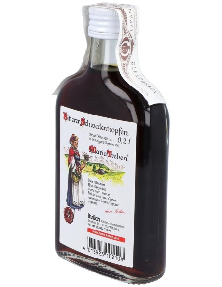 Maria Treben Amargo De Hierbas Suecas 200Ml Petaca de Maria Treben