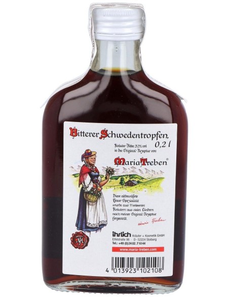 Hierbas Suecas Petaca 200 ml  de Maria Treben