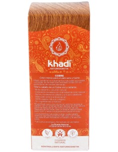 Tinte Herbal Color Cobre 100 Gramos Khadi 2