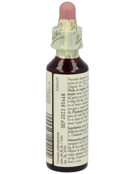Flores Bach Pine Pino Silvestre 20Ml. de Flores Bach Origina