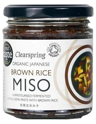 Genmai Miso No Pasteurizado 300Gr. de Clearspring