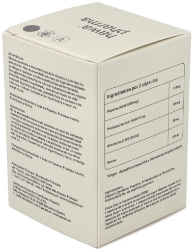 Hawa Enzym 60Cap. | Suplemento Digestivo Natural Hawa Pharma