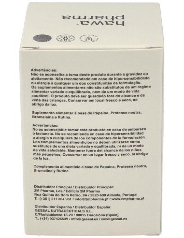 Hawa Enzym 60Cap. | Suplemento Digestivo Natural Hawa Pharma