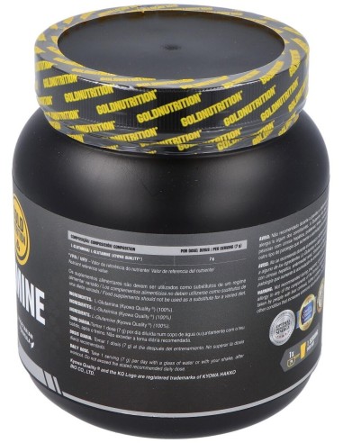L-Glutamina 300 gramos Gn de Gold Nutrition
