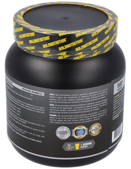 L-Glutamina 300 gramos Gn de Gold Nutrition
