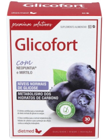 Glicofort  60 Comprimidos De Dietmed