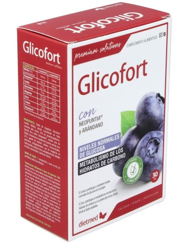 Glicofort 60 Comprimidos de Dietmed