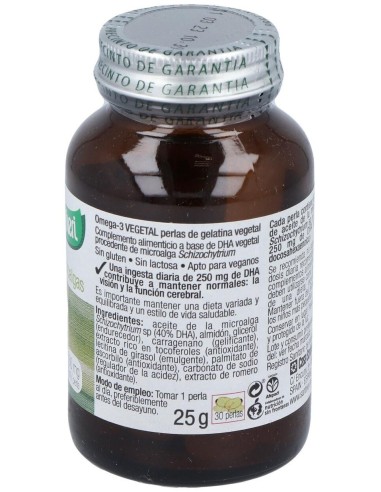 Dha Vegetal 30 Perlas de Santiveri
