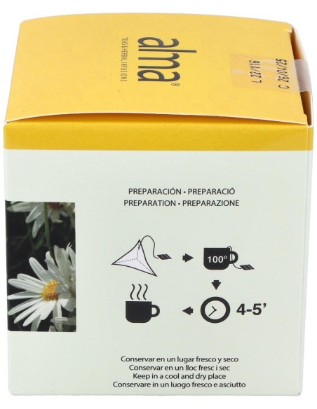 Manzanilla Infusion 15Piramides. Eco Vegan de Alma Home
