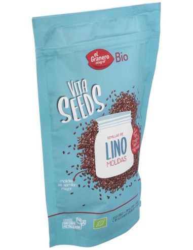 Vitaseeds Lino Molido Bio 300g - El Granero Natural
