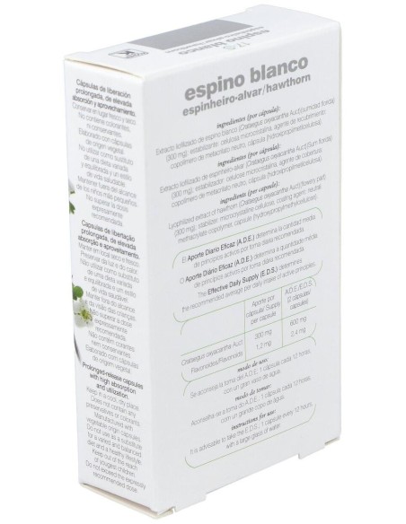 Pack de 2 uds Espino Blanco 30 capsulas de Soria Natural