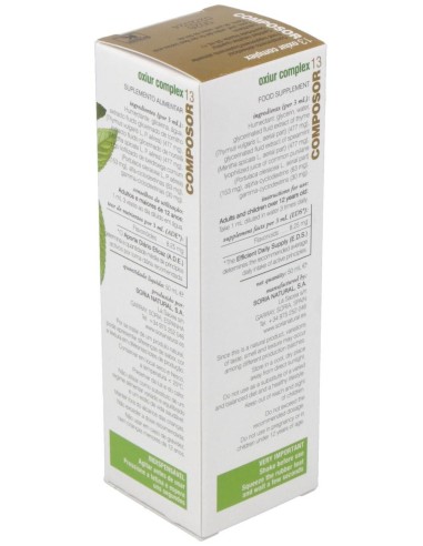 Composor 13 Oxiur Complex Xxi 50Ml. de Soria Natural