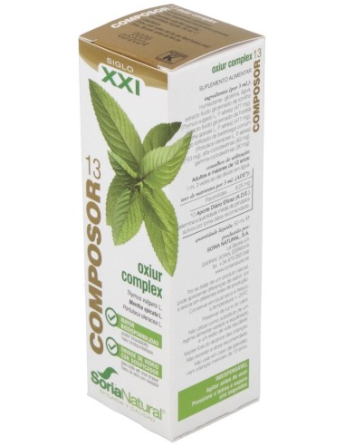 Composor 13 Oxiur Complex Xxi 50Ml. de Soria Natural