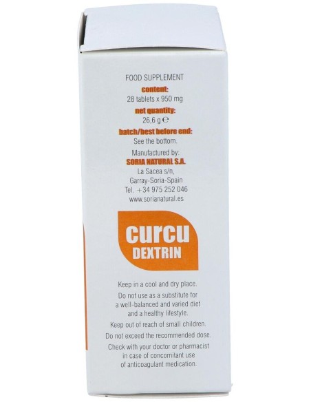 Curcudextrin 28 Comprimidos de Mgdose