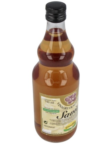 Vinagre de Manzana Sin Filtrar Granovita 750 ml Natural