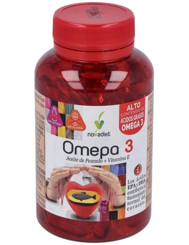 Omepa 3 Embalagem com 90 cápsulas moles. por Novadiet
