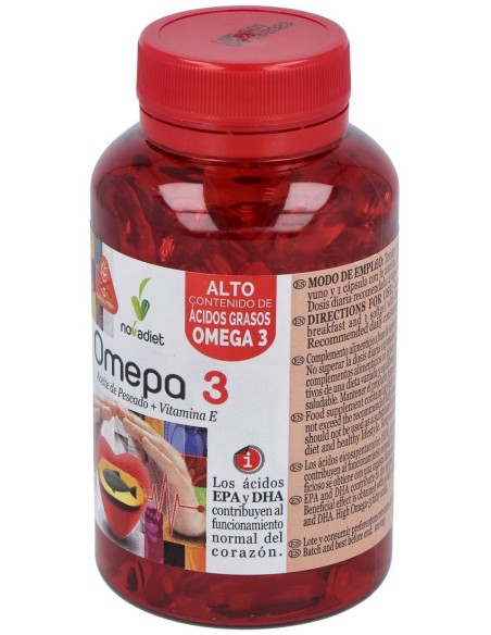 Omepa 3 Embalagem com 90 cápsulas moles. por Novadiet