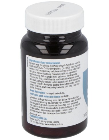 5-HTP Griffonia 30 Comprimidos de Mgdose
