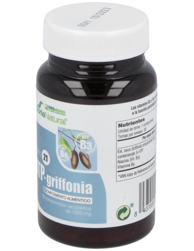 5-HTP Griffonia 30 Comprimidos de Mgdose