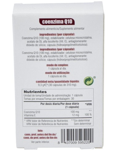 C-22 Coenzima Q10 30Cap. de Mgdose