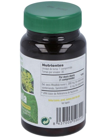Rhodiola 500Mg.30 Comprimidos de Mgdose
