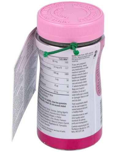 Gummies Biotina para Pelo, Piel y Uñas Natures Bounty 60uds