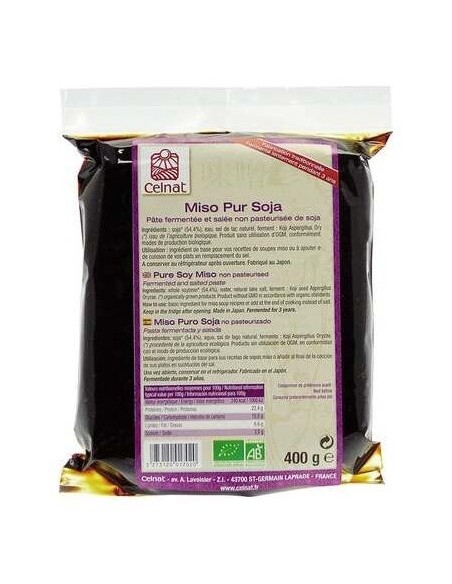 Hatcho Miso 400Gr Bio de Celnat