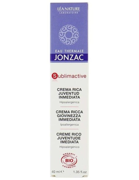 Crema Rica Juventud Piel Seca 40Ml. Eco-Bio de Jonzac Eco-Bio