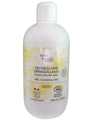 Agua Micelar Born To Bio 500ml para Piel Sensible Natural