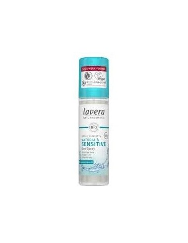 Desodorante Spray 48H Basis Sensitiv 75 Mililitros Bio Lavera