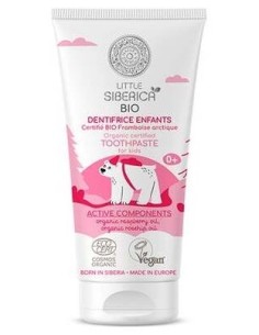 Little Siberica Dentifrico Frambuesa Niños 60G Eco Natura Siberica 2