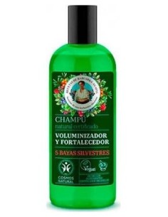 Champu Voluminizador Y Fortalecedor 260 Mililitros Vegan Agafia 2