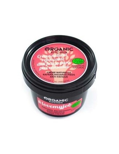 #Lovemyjob Crema Antifatiga Para Pies 100Ml. de Organic Kitchen
