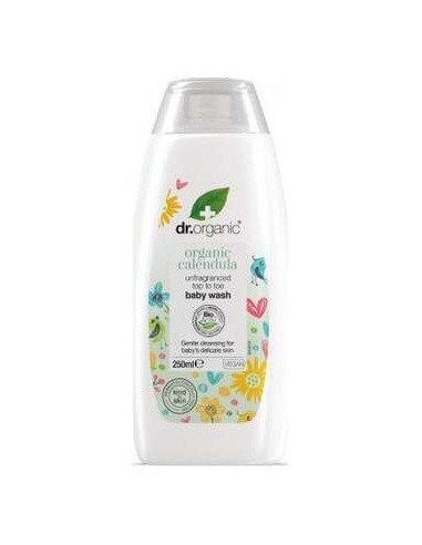 Champu-Gel De Baño Calendula Para Bebe 250Ml. de Dr. Organic