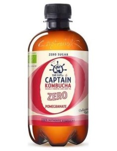 Kombucha Zero Granada 400 Mililitros Bio Captain 2