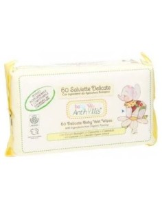 Toallitas Baby Manzanilla Y Calendula 60 Unidades Eco Anthyllis 2