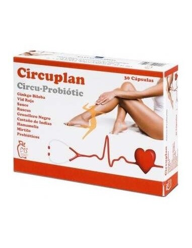 Circuplan 60 Cápsulas  Apoyo Natural para la Circulación