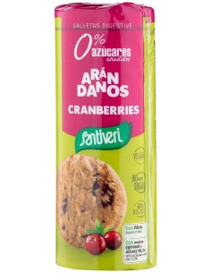 Galletas Digestive Arandanos 0% Azucares 190 Gramos Santiveri 2