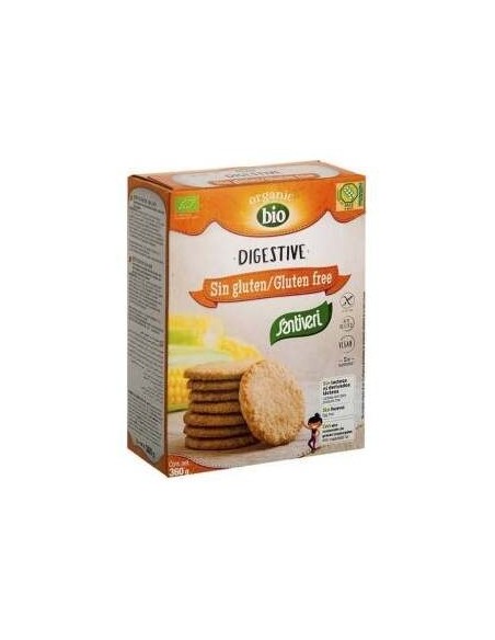 Galletas Sin Gluten Bio Santiveri 2 Paquetes 360g Saludables